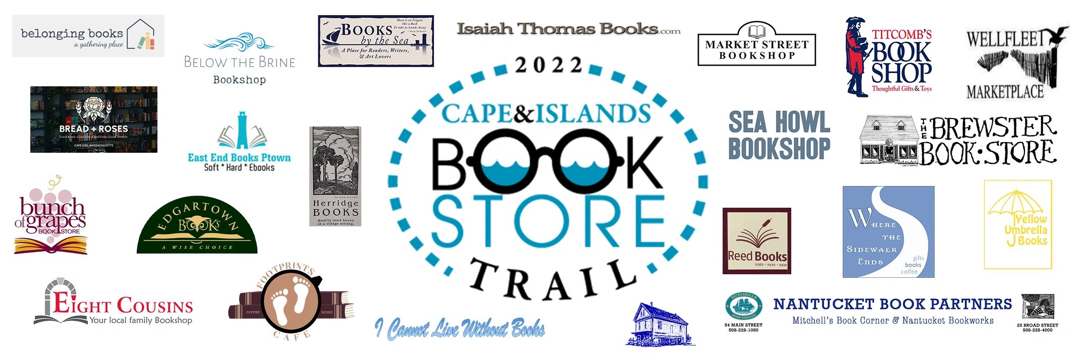Cape and Islands Bookstore Trail